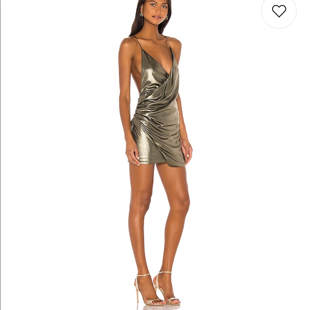 Draped Mini Dress